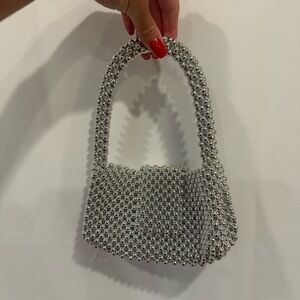 silver bag